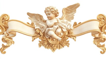 Valentine's day qpid love celebration louis frame artistic display romantic atmosphere cherubic viewpoint