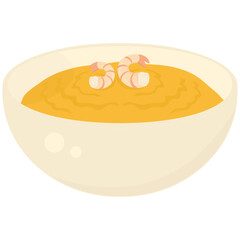 Brazilian Vatapa Clipart Design