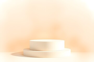 3d render, teplate, podium marketing for your brand
