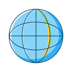 globe icon, globe vector illustration-simple illustration of globe, perfect for globe logos and icons