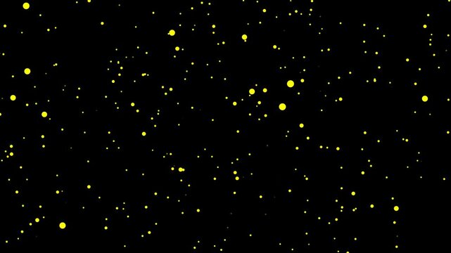 abstract glowing 4 color  CC ball action animation on black background .The Elemental Core A Dance of Colors