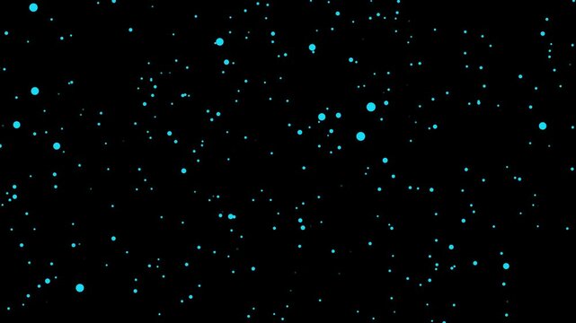 abstract glowing 4 color  CC ball action animation on black background .The Elemental Core A Dance of Colors