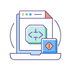 npm icon, npm vector illustration-simple illustration of npm, perfect for npm logos and icons