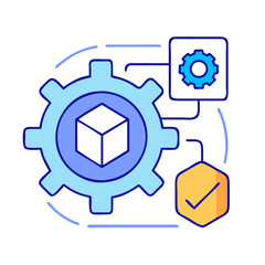 npm icon, npm vector illustration-simple illustration of npm, perfect for npm logos and icons