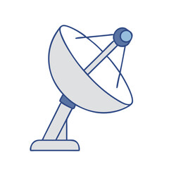 satellite dish icon, satellite dish vector illustration-simple illustration of satellite dish, perfect for satellite dish logos and icons