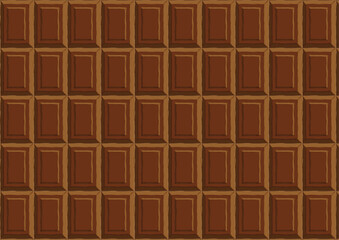 手描きの板チョコ背景