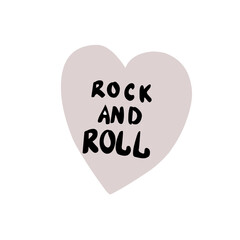 Rock n Roll vector icon