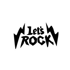 Rock n Roll vector icon