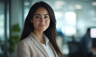 Fototapeta premium portrait of a businesswoman