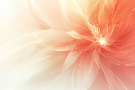 A soft gradient background with swirling petals in shades of red and white, creating an elegant floral pattern. The texture is delicate, and the colors blend seamlessly for a tranquil effect.