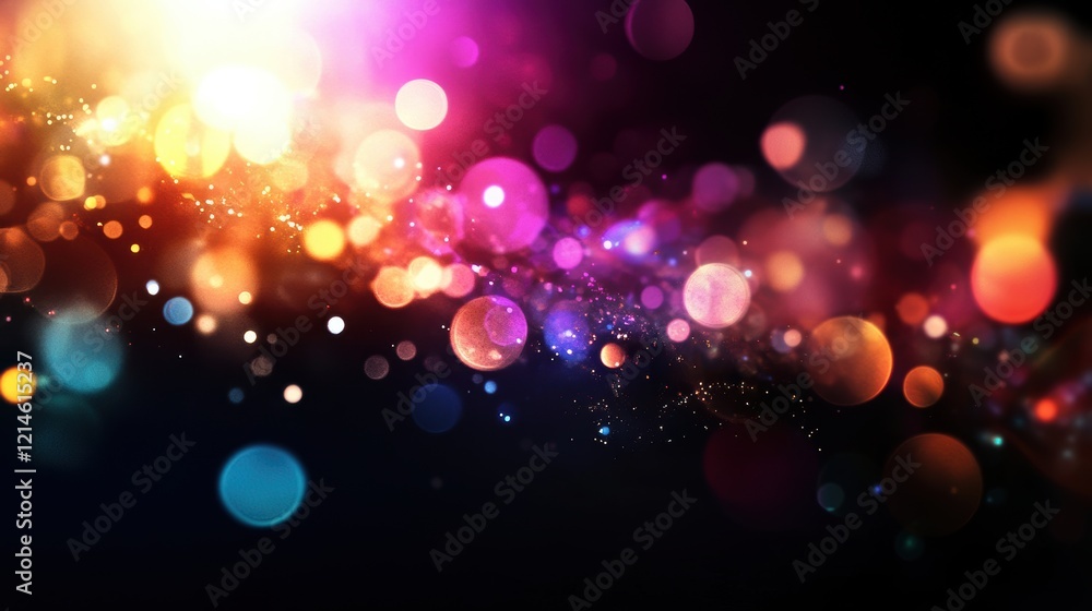 Poster abstract blur of light creating a dynamic and vibrant background in various colors and patterns