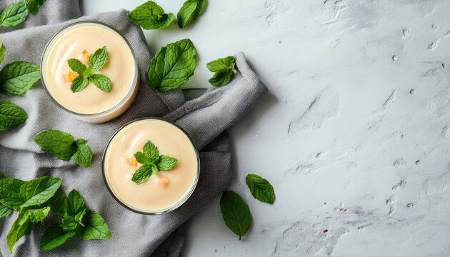 vibrant mango smoothie bowl with fresh toppings
