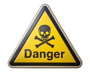 Danger warning sign