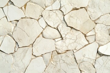 Obraz premium A detailed view of a textured white stone wall