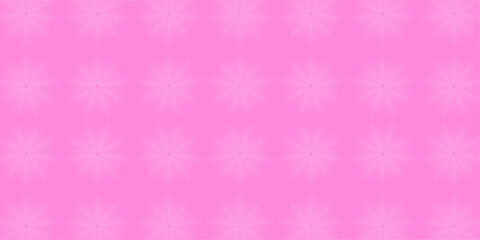 Abstract background with lines and stars. Medium banner size. Element for design. Vector background for brochure, booklet, flyer, poster. Pink gradient. Love, Valentine's Day