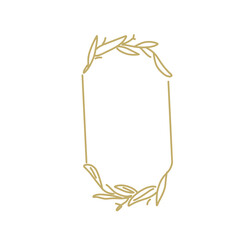 round frame art vector