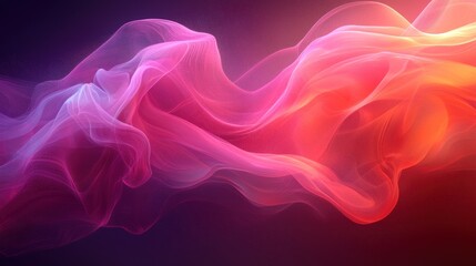 Obraz premium Ethereal Nebula: A Swirling Symphony of Pink, Purple, and Orange Hues