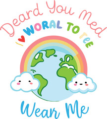 Sweet Earth Illustration for Environmental Awareness