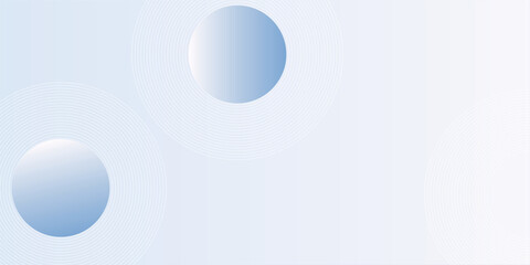 Abstract blue modern background with circle elements. Digital technology concept. vector illustration