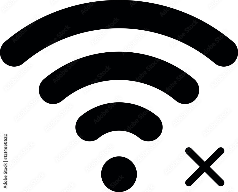 Poster wifi icon set. wireless internet signal icon symbol , web network connection logo sign for internet 