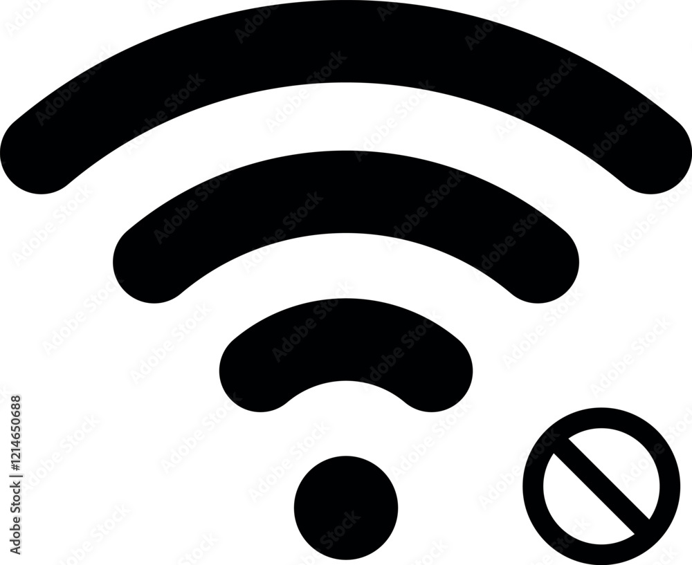 Poster wifi icon set. wireless internet signal icon symbol , web network connection logo sign for internet 