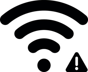 Wifi icon set. Wireless internet signal icon symbol , Web network connection logo sign for internet access. Vector illustration