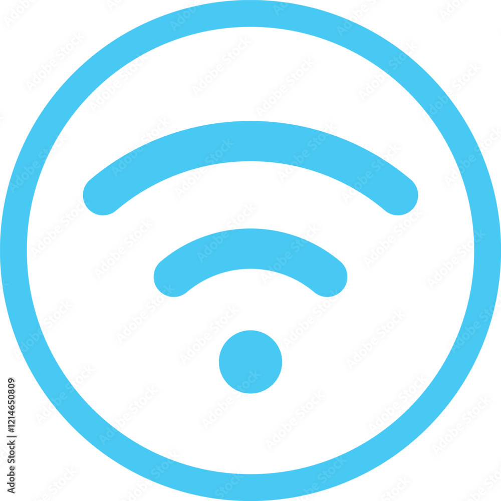 Poster wireless and wifi icon signal symbol for internet access, internet connection vector icon