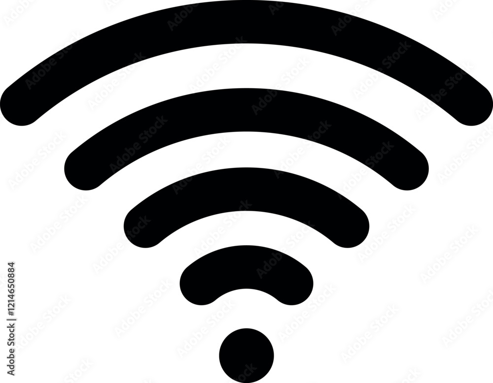 Poster wifi icon set. wireless internet signal icon symbol , web network connection logo sign for internet 