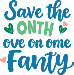 Stylish Save the Earth Vector Graphic Design