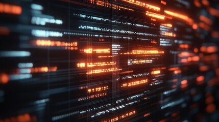 Abstract Digital Development Lifecycle Illustration