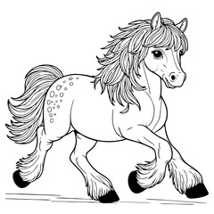 Horse illustration