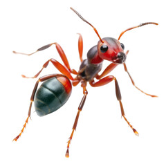 Fototapeta premium Ant isolated on transparent background