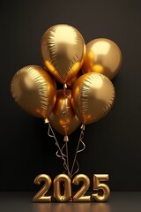 3d Gold Foil Balloons 2025