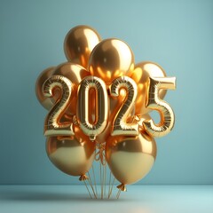3d Gold Foil Balloons 2025