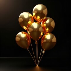 3d Gold Foil Balloons 2025