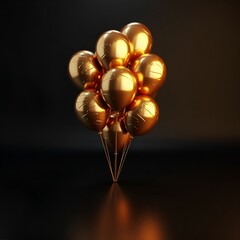 3d Gold Foil Balloons 2025