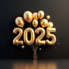 3d Gold Foil Balloons 2025