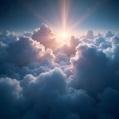 Celestial Ballet Dance of the Fluffy Clouds