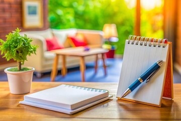 Tilt-Shift Miniature Priority List -  Planning & Goal Setting Concept