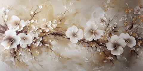 Classic vintage style wallpaper bringing charm to any room.