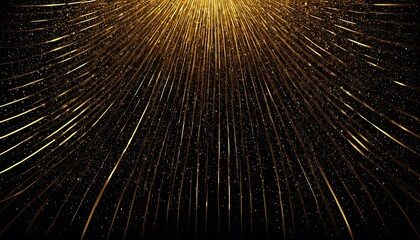 Obraz premium Gold and Black Background,Abstract illustration of luxurious black lines on a gradient background with golden accents,black and gold luxury background,86