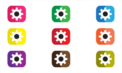 Setting Icons, Modern Setting Icons, Colorful Setting Icons, Multicolor setting Icons, Versatile Setting Icons, Trendy Setting Icons, Unique Setting Icons, User Friendly Setting Icons