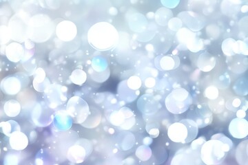 Obraz premium A blurry image of a white background with many small white circles