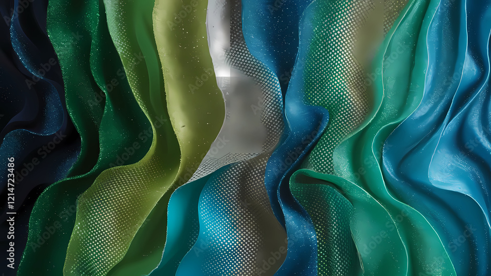 Poster an abstract background featuring an ombre effect with a subtle noise grain and mesh texture - digita