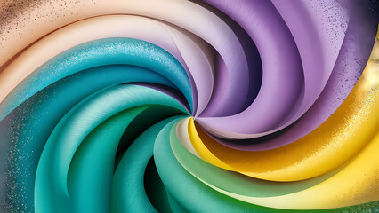 Fototapeta premium An Abstract Digital Artwork Background Featuring a Gradual Transition of Colors Starting With a Soft Beige at the Top - Digital Art