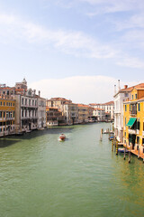 Obraz premium View of a canal in Venice. Venice, Italy, August 2012