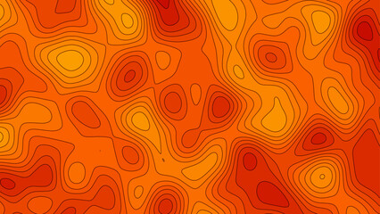 colorful Topographic map patterns, topography line map. Vintage outdoors style. topographic wavy pattern design. 3D waves, White wave paper curved reliefs