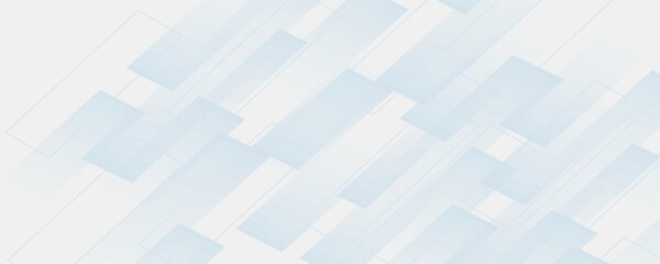 white background with square shape, abstract gray background, modern banner concept.
