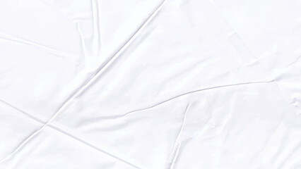 White paper sheet texture background with crumpled wrinkled and rough pattern. Creative background with scattered overlay of crumpled white paper.