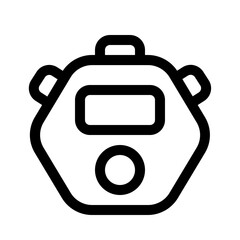 sport timer line icon, perfect for uiux website and mobile apps projects